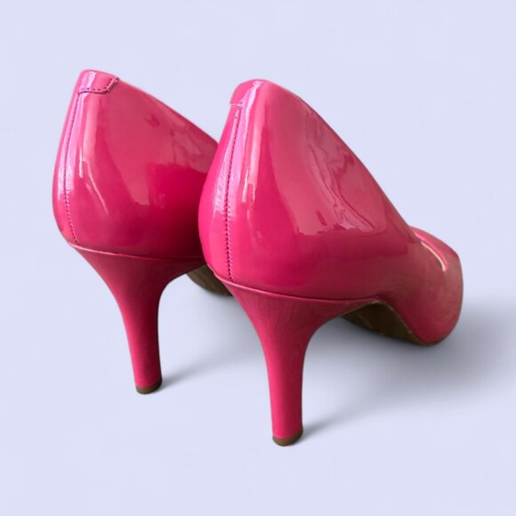 Kelly & Katie Super Cute Fuchsia Heels - Size 8.5 - Picture 3 of 5